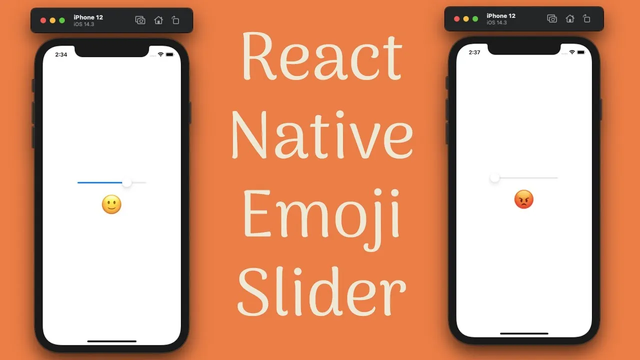 How to Create React Native Emoji Slider