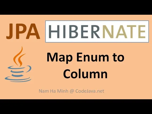  Map Enum Type to Column in Hibernate JPA