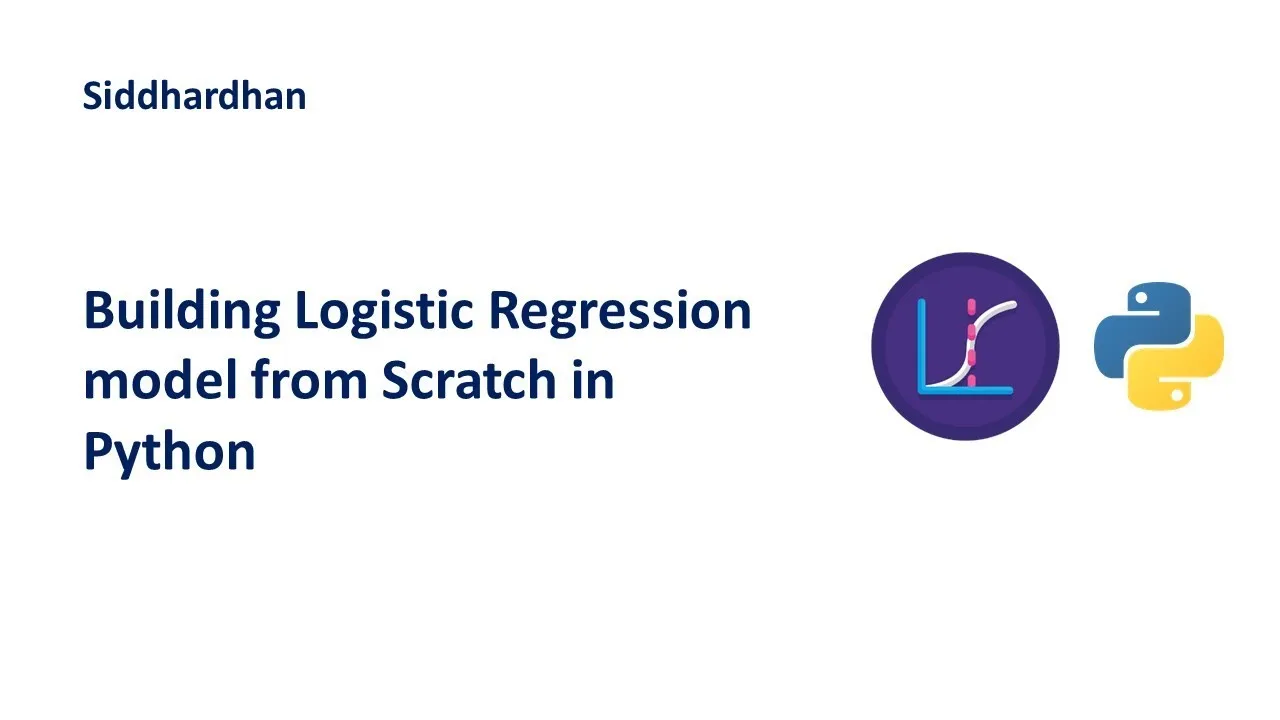 Building Logistic Regression From Scratch In Python