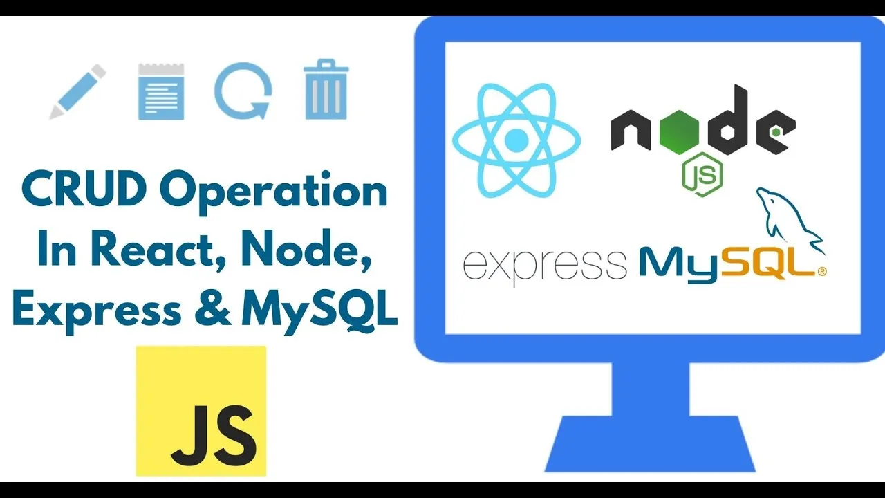 Create CRUD Apps with ReactJS NodeJS ExpressJS & MySQL