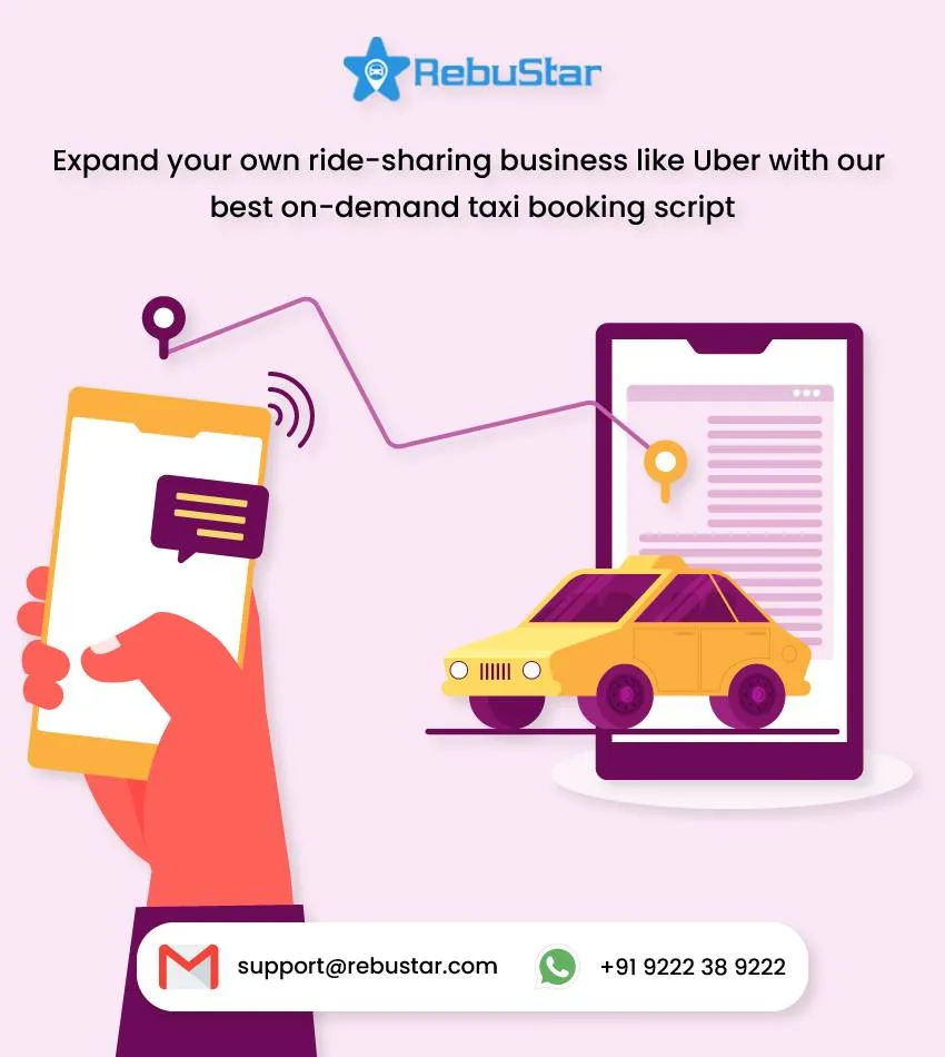 Expand your own ride-sharing business like Uber with our best on-deman