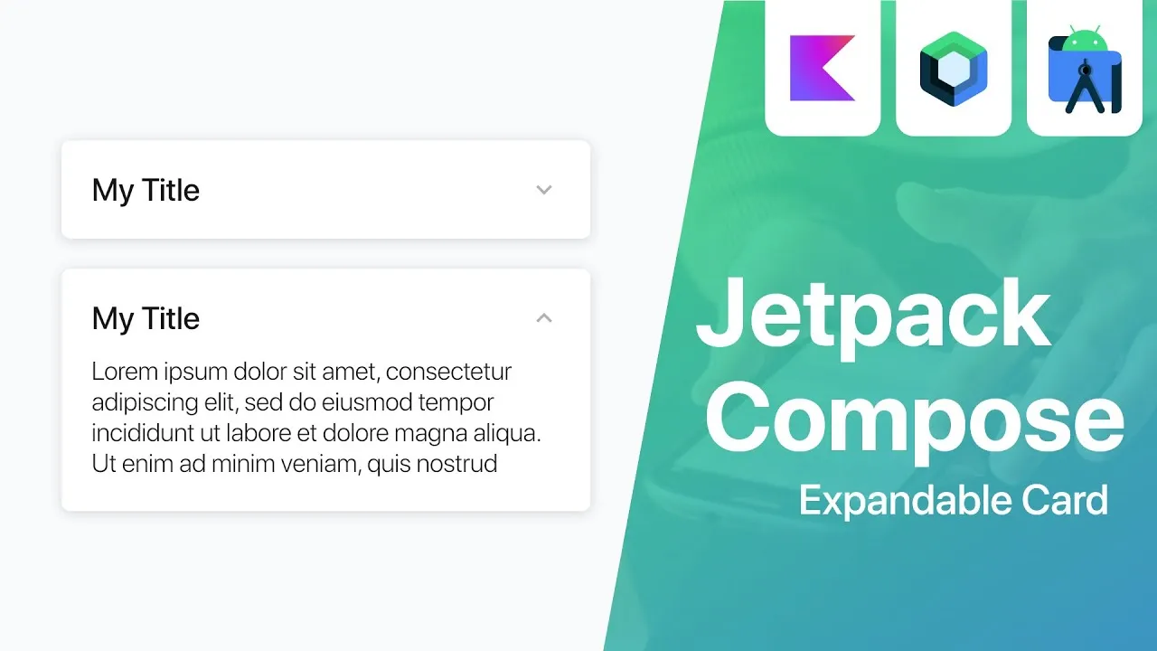 Jetpack Compose: Expandable Card with Animation