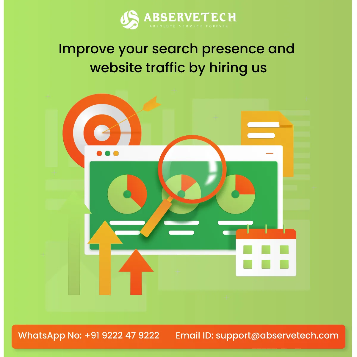 Improve Your Search Presence And Website traffic By Hiring Us