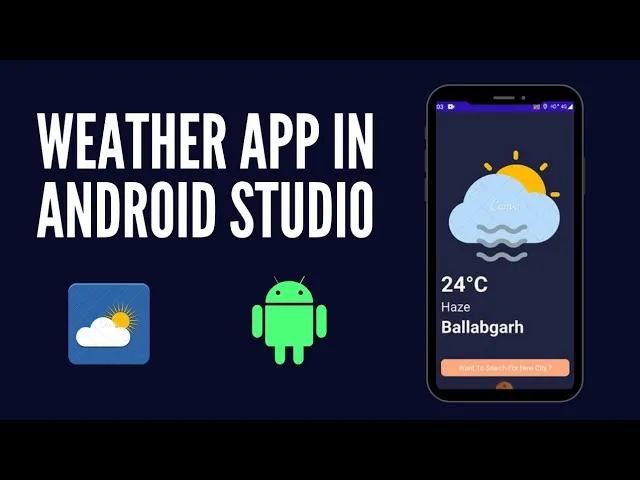 A Demo of Weather app in Android Studio