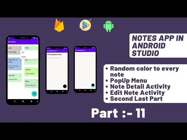 Set The Random Color in android Studio Part 11