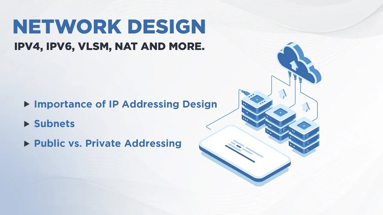 Network Design - IPv4, IPv6, VLSM, NAT and More.