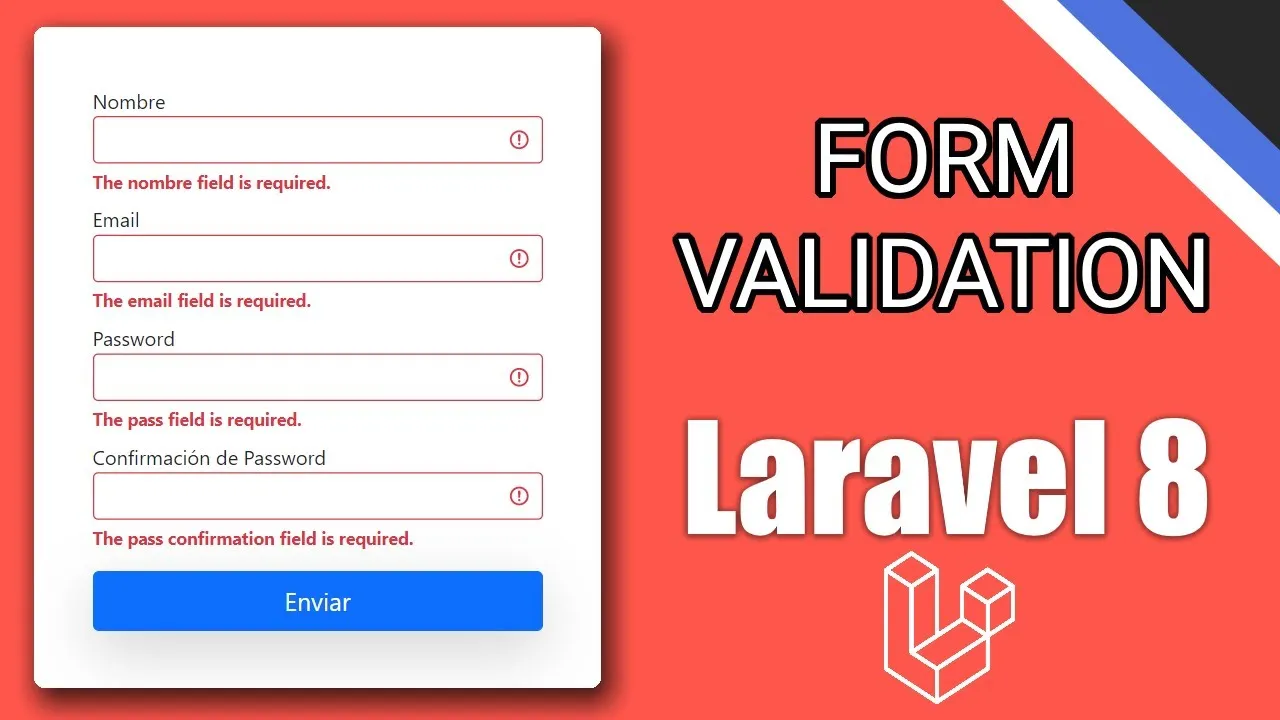 Autenticación de formularios en Laravel 8