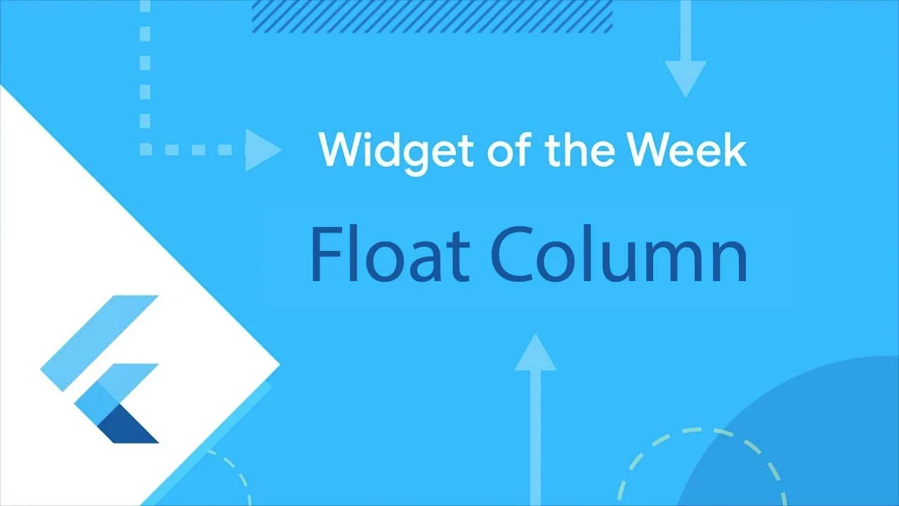 Flutter FloatColumn Widget for Building a Vertical Column of Widgets