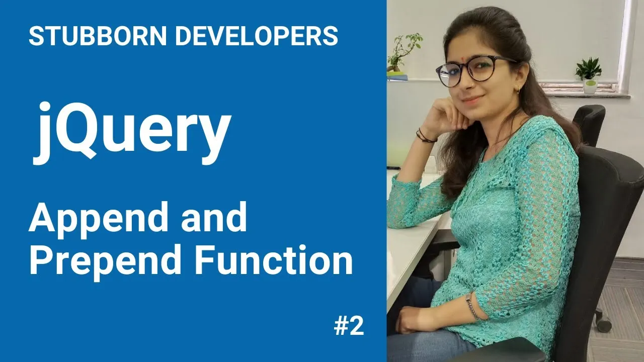 Learn Jquery Append and Prepend Functions in Hindi