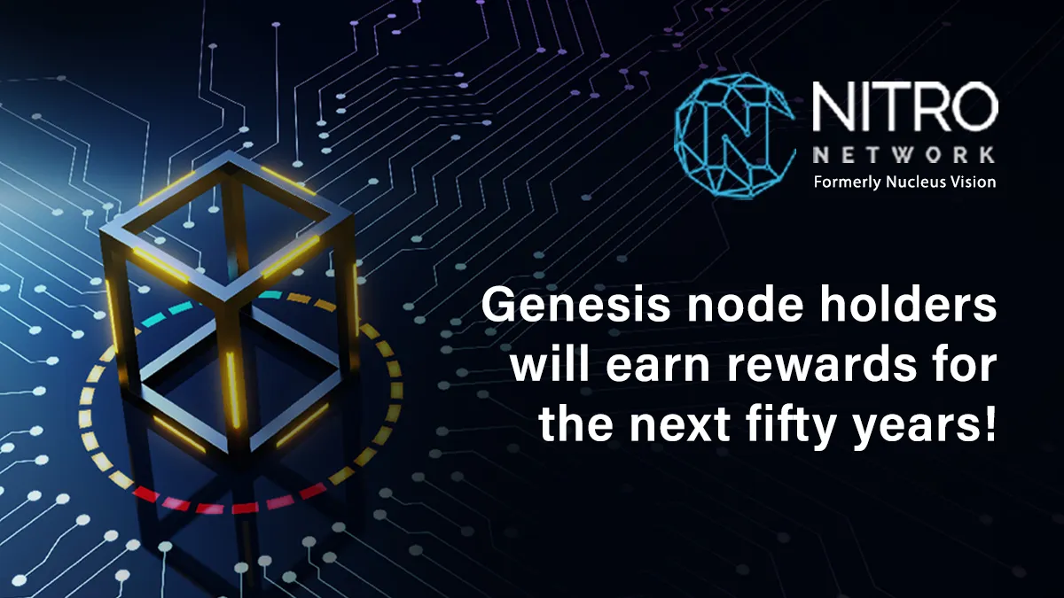 Nitro Network (formerly Nucleus Vision) Announces Community Incentive 