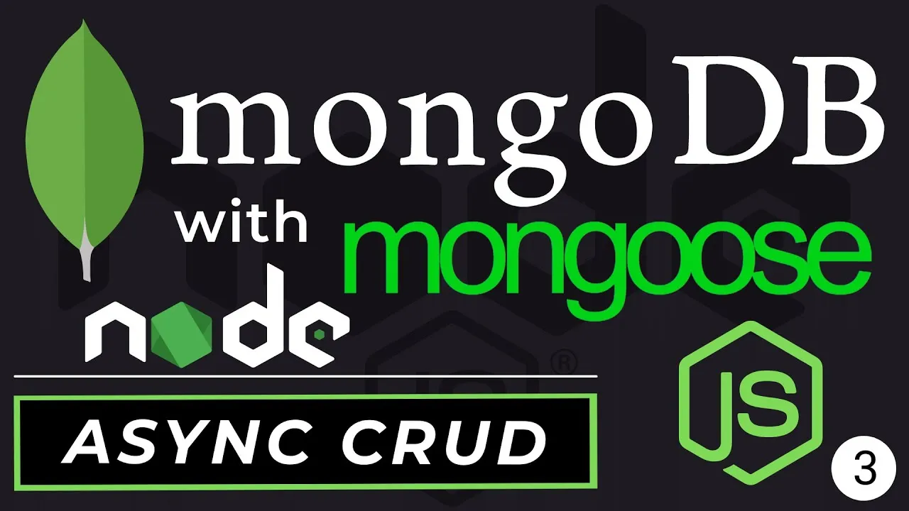 How to Apply MongoDB Async CRUD Operations with Mongoose and Node