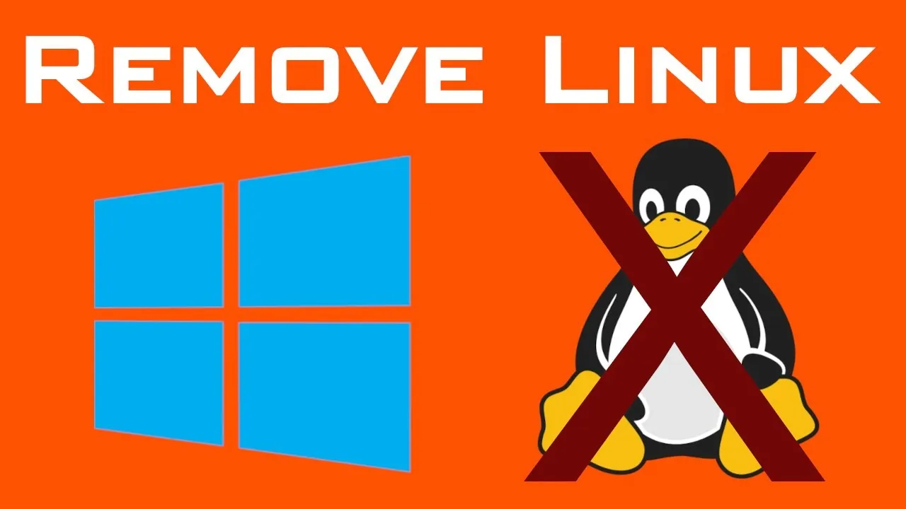 How to Remove Linux from Dual Boot in Windows 10 & Delete UEFI Boot