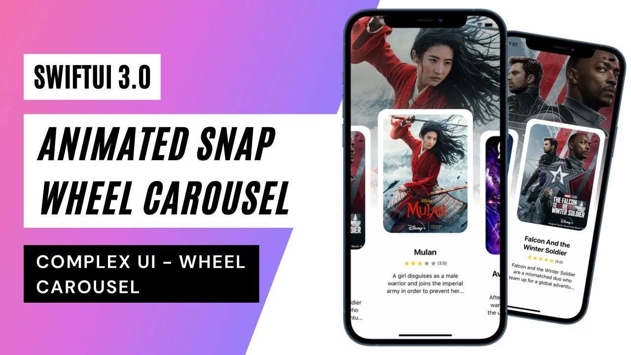 How to Create A Stylish animated Snap Wheel using SwiftUI 3.0