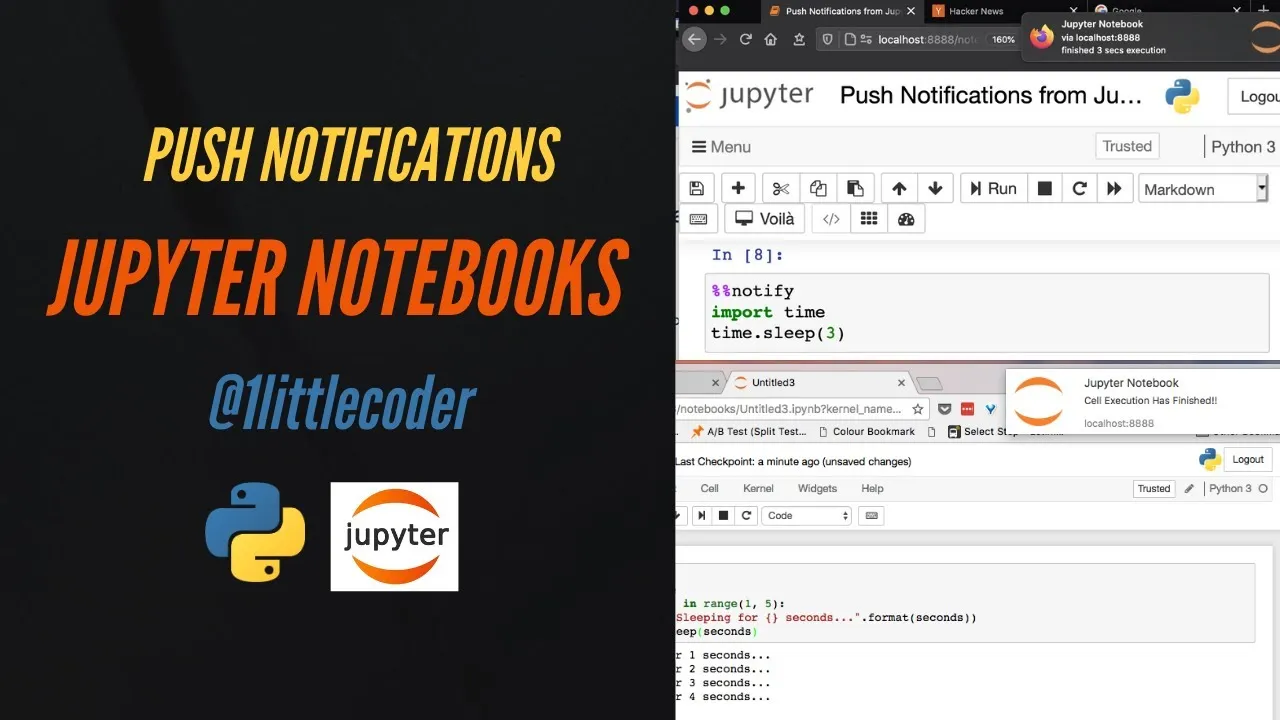 How to Push Notifications From Jupyter Notebook After Code Execution