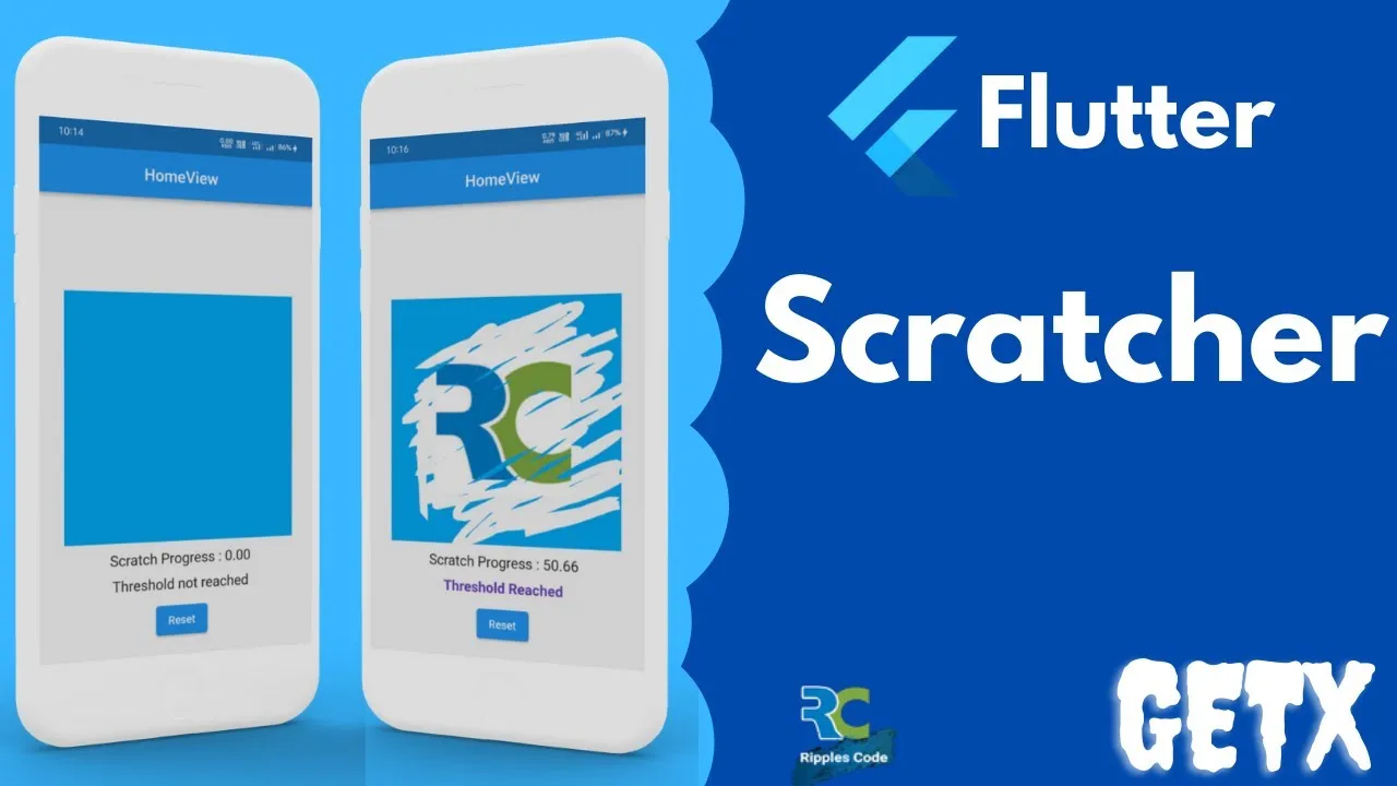 How to Use Scratcher in Flutter using GetX