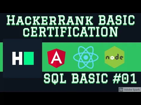 HackerRank SQL Basic Certification #01