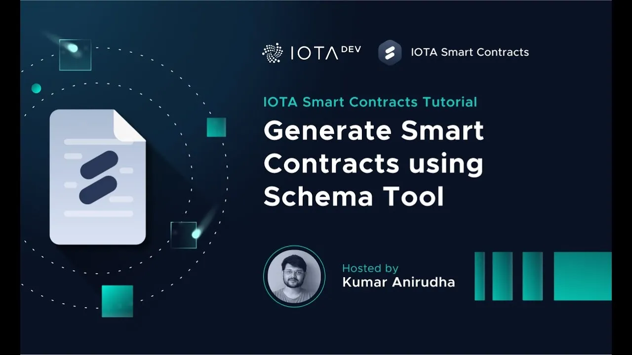 How to Generate Smart Contracts via Schema Tool