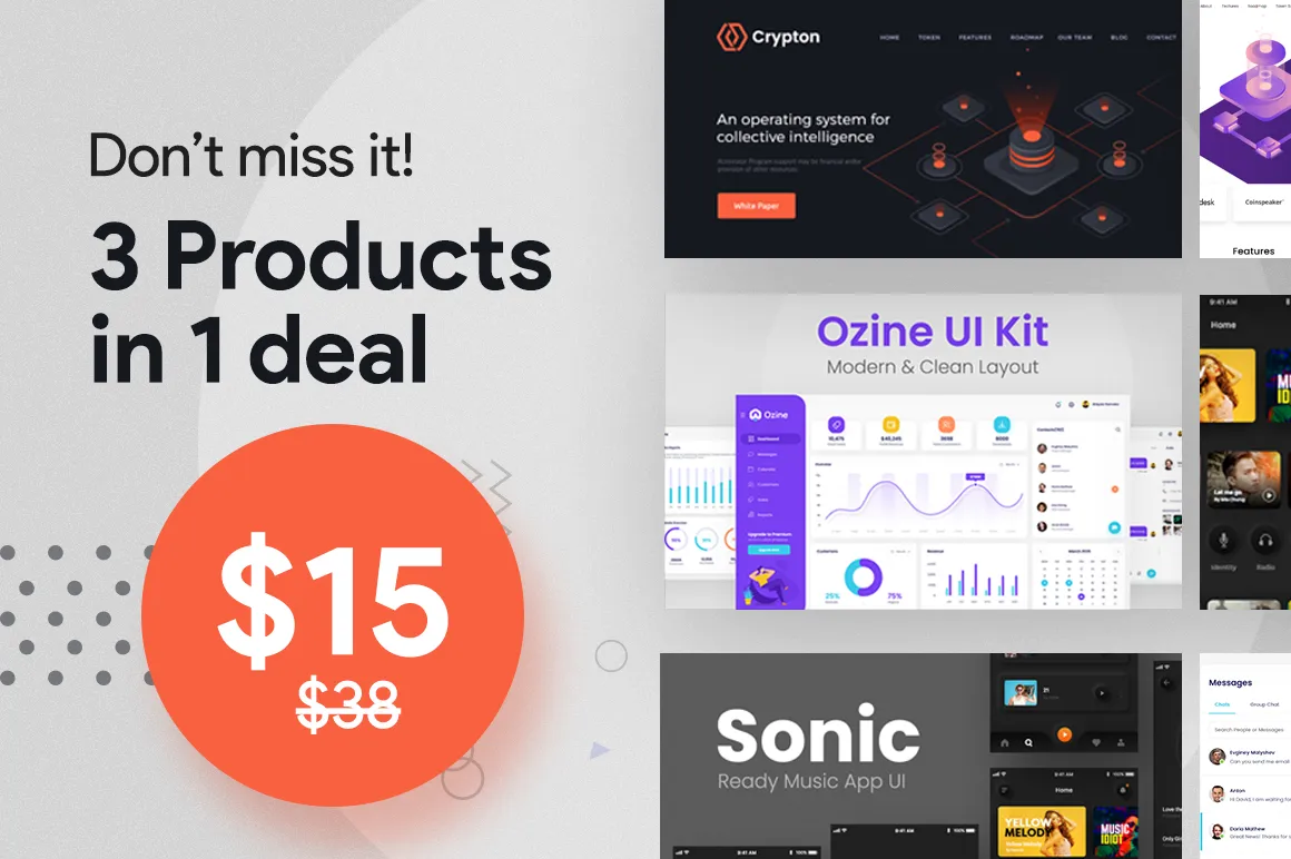3 Products in 1 Deal | Draftik