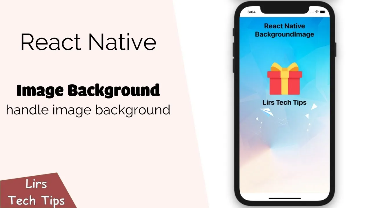 How to Make Background Image Full Screen in React Native.