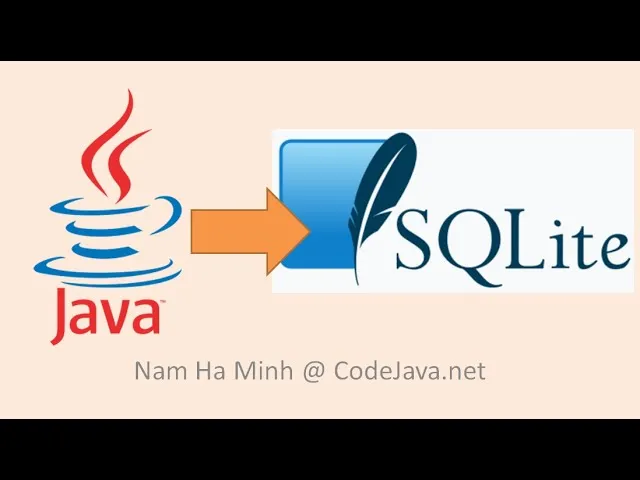 Java Connect to SQLite Database Example