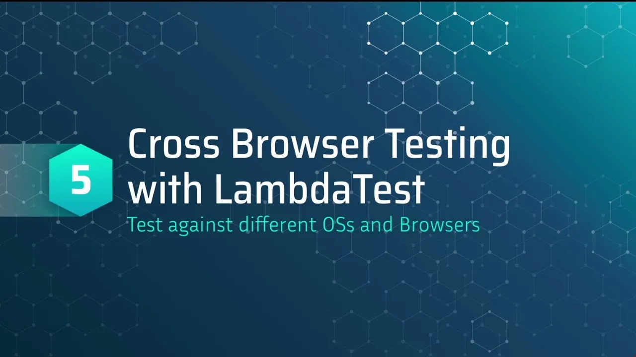 Cross Browser Testing In PyTest Using LambdaTest: Part 5