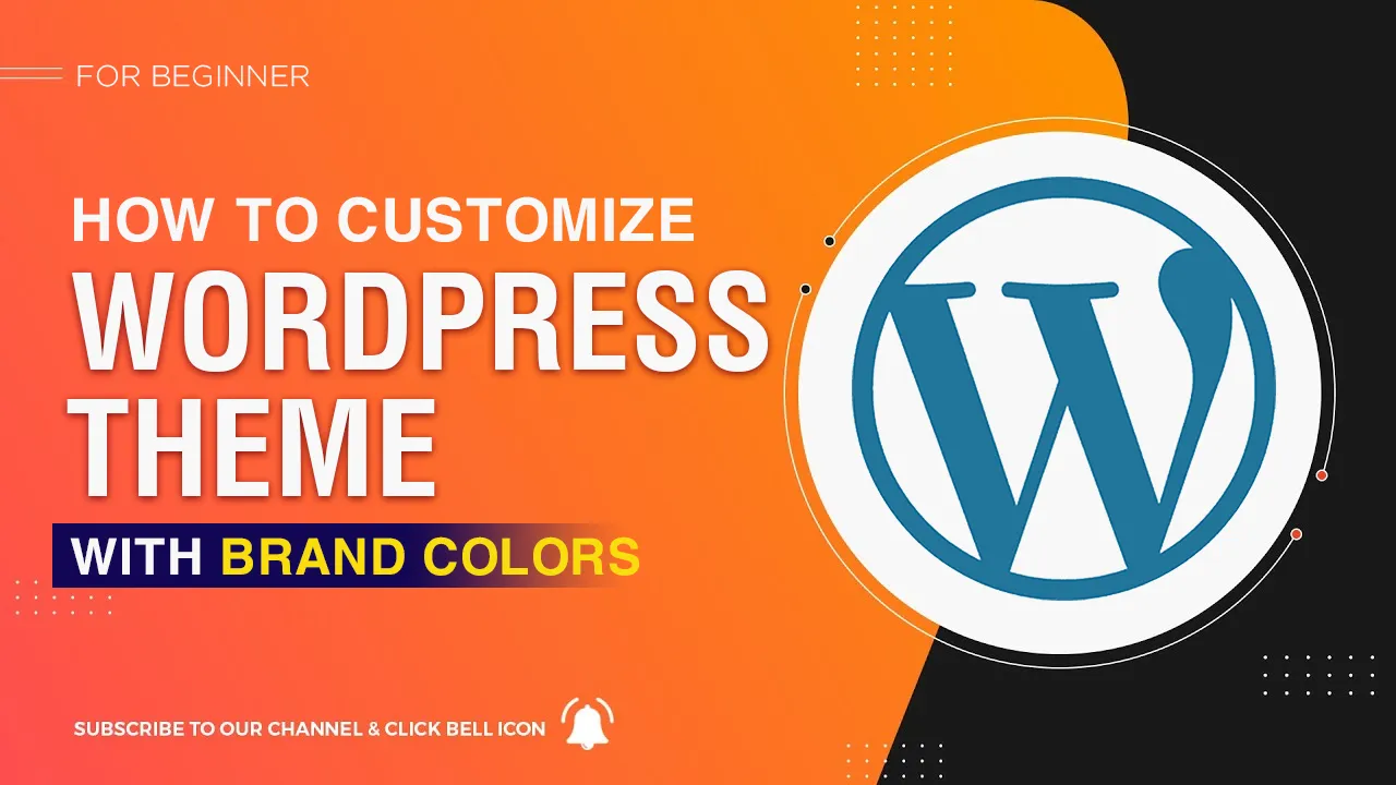 How to Customize WordPress Theme With Your Brand Colors (6 Ways)