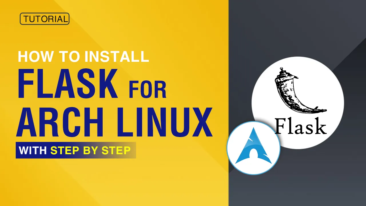 How to Install Flask for Arch Linux in 4 Lines Code