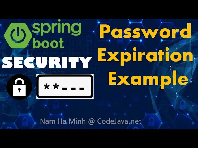 Implement Password Expiration Feature for Spring Boot