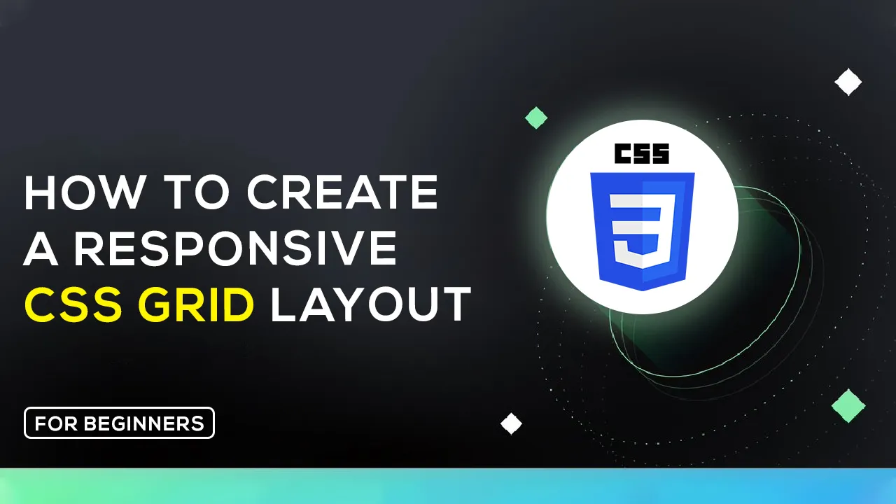 How to Create A Responsive CSS Grid Layout with only 3 Properties