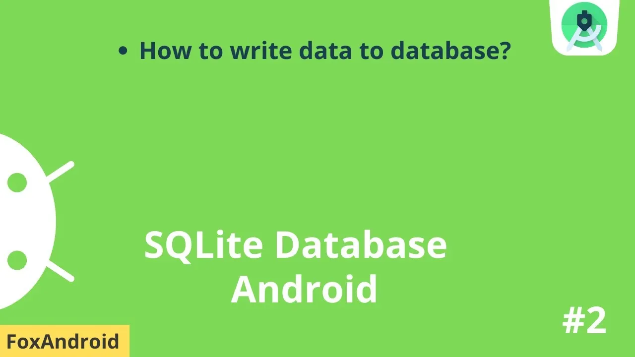 How to insert Data Into SQLite Database In 10 Minutes