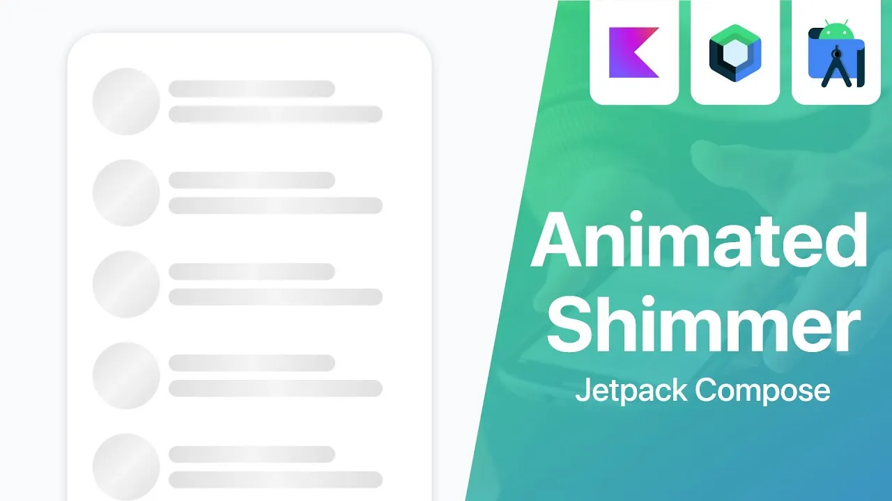 Android Studio Tutorial: Animated Shimmer Effect with Jetpack Compose
