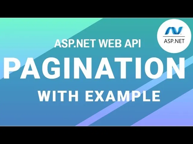 Generating Pagination using Web API [For Beginners]