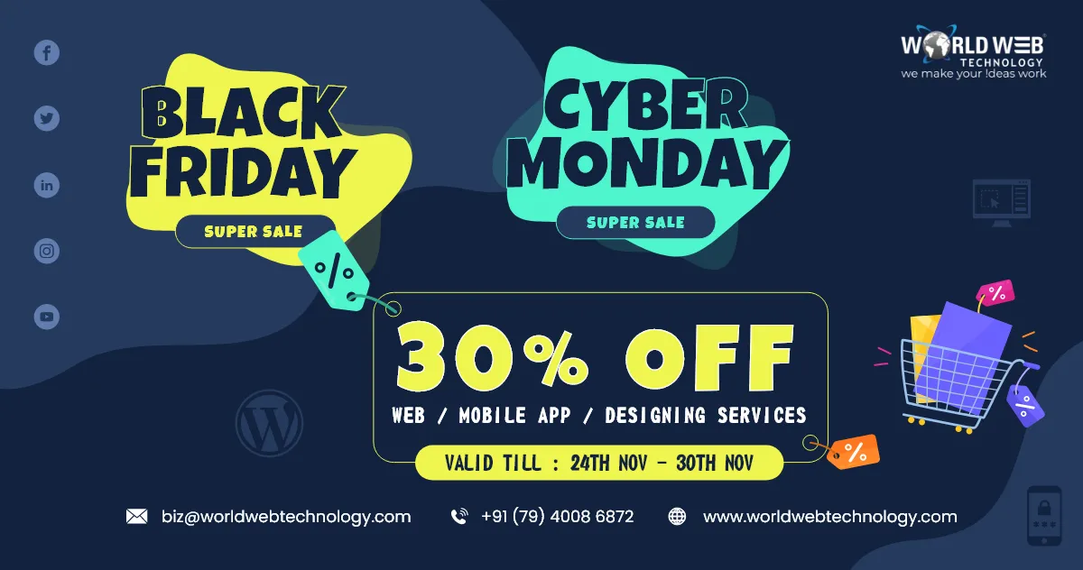 Discounts For Cyber Monday & Black Friday On Hiring Developers