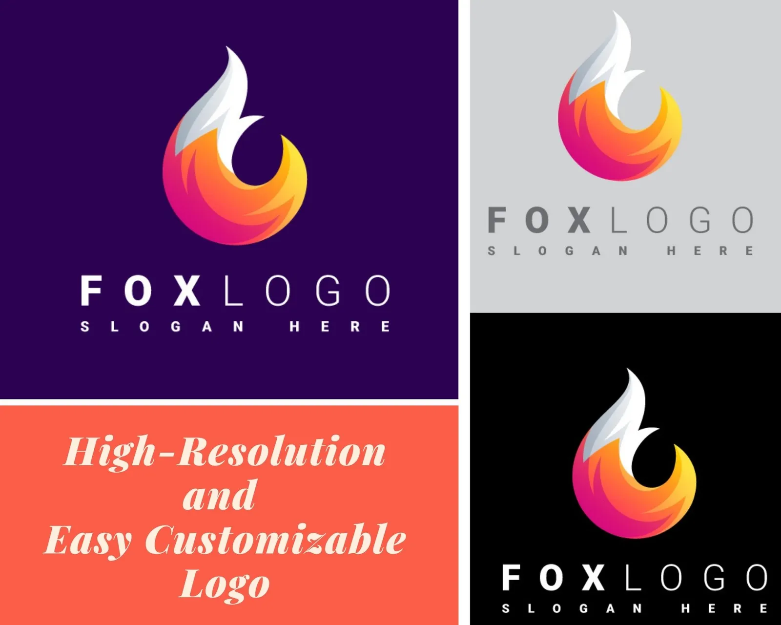 High-resolution and Easy Customizable Logo | Draftik