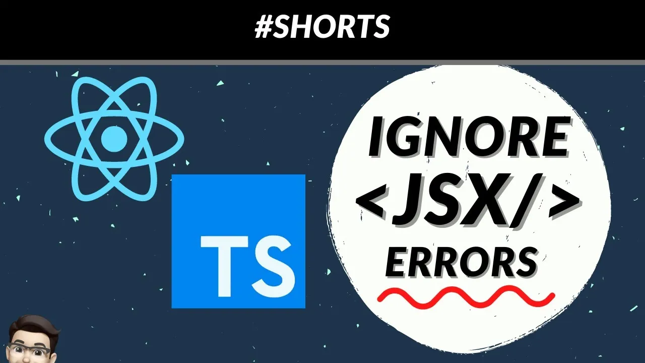 How to Ignore Errors in JSX with TypeScript and React (Example)