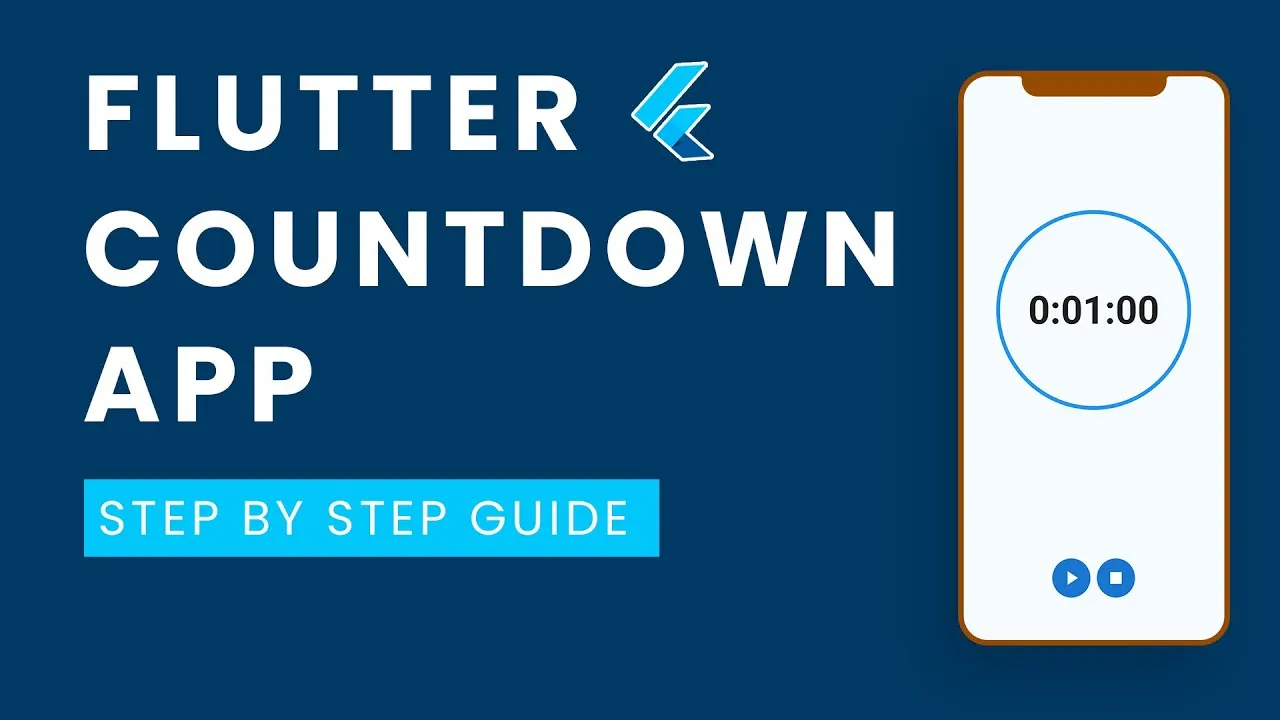 Flutter Countdown Timer Application Tutorial
