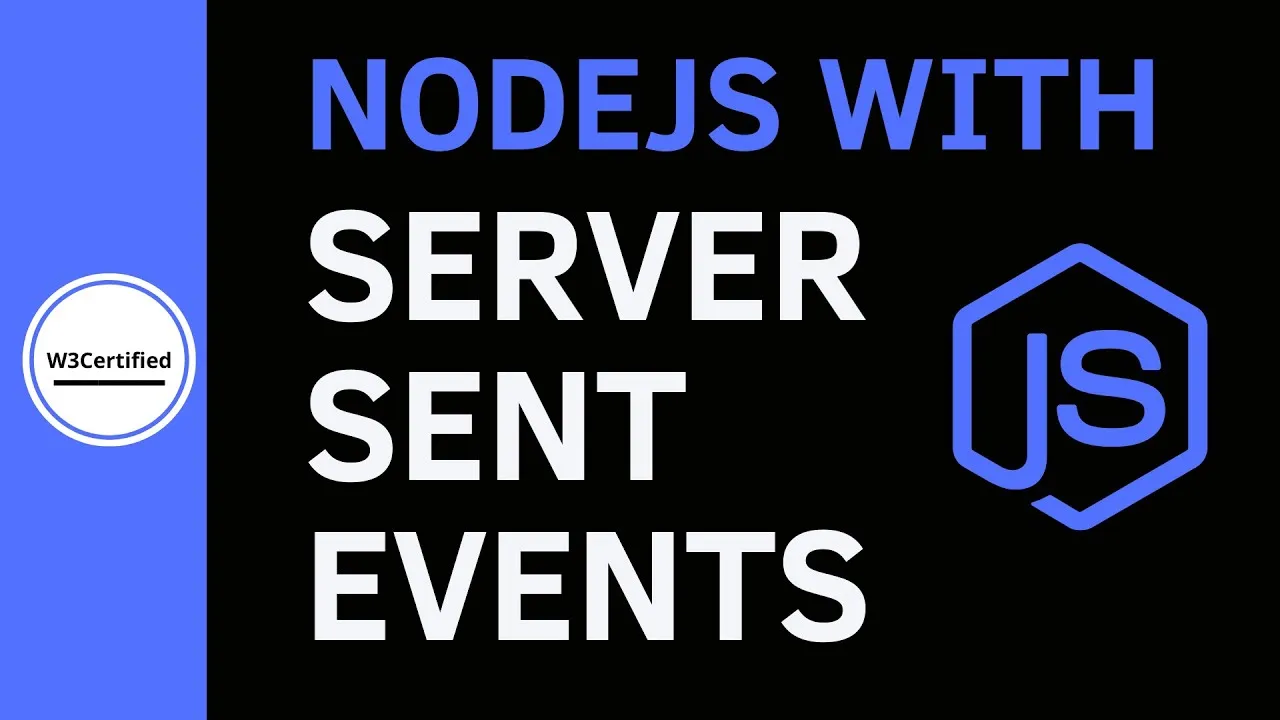 How to use Server Sent Events with NodeJS