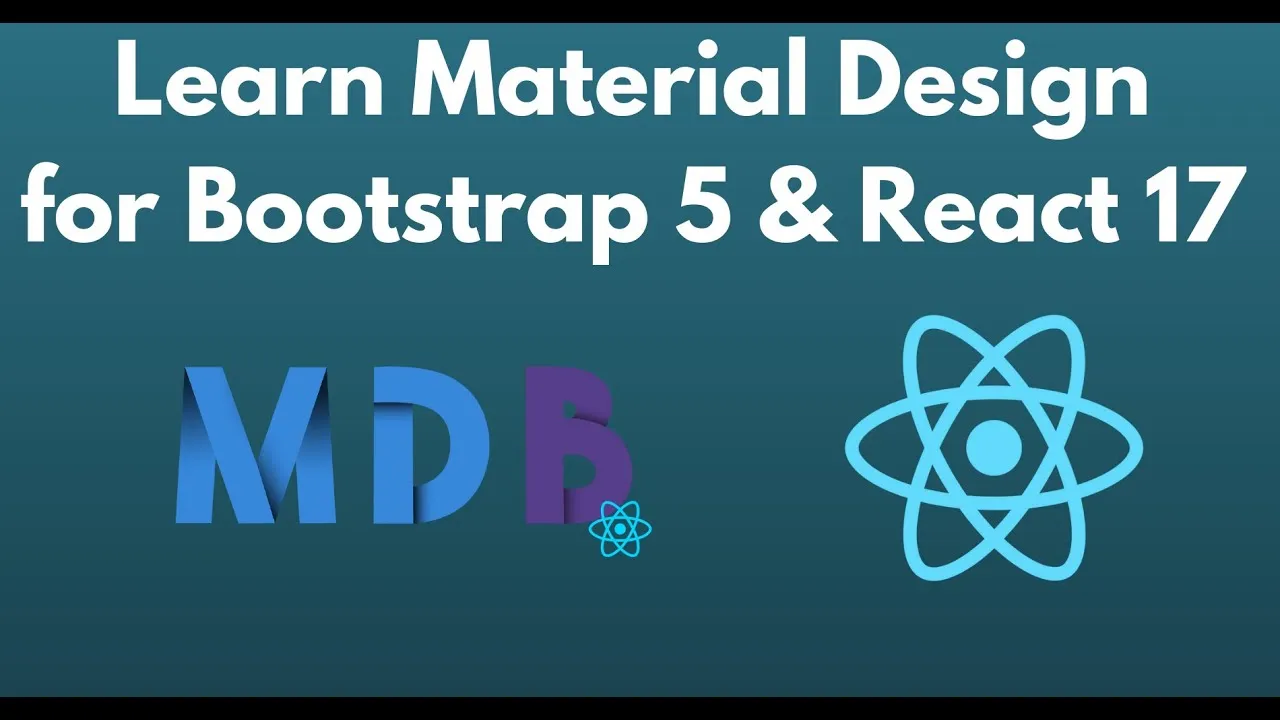  Material Design Bootstrap 5 in One Video
