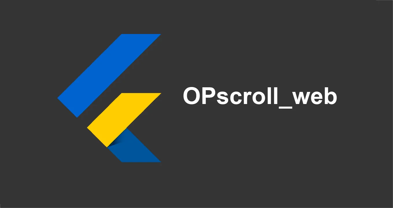 OPscroll_web | One Page Scroll package for Flutter Web