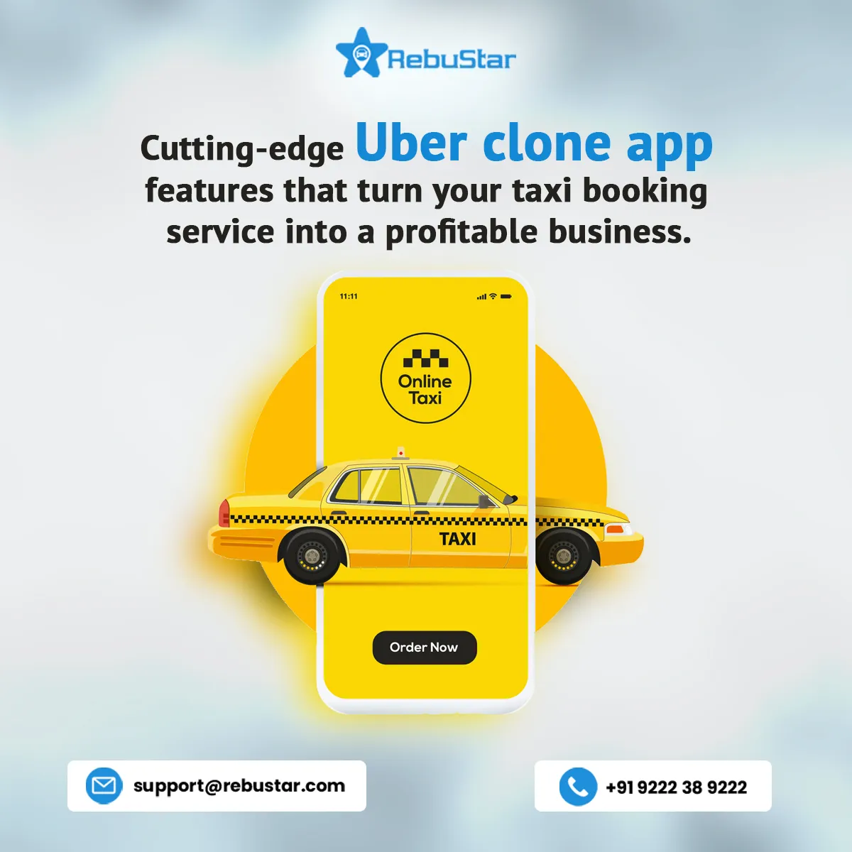 Cutting-edge Uber clone app features