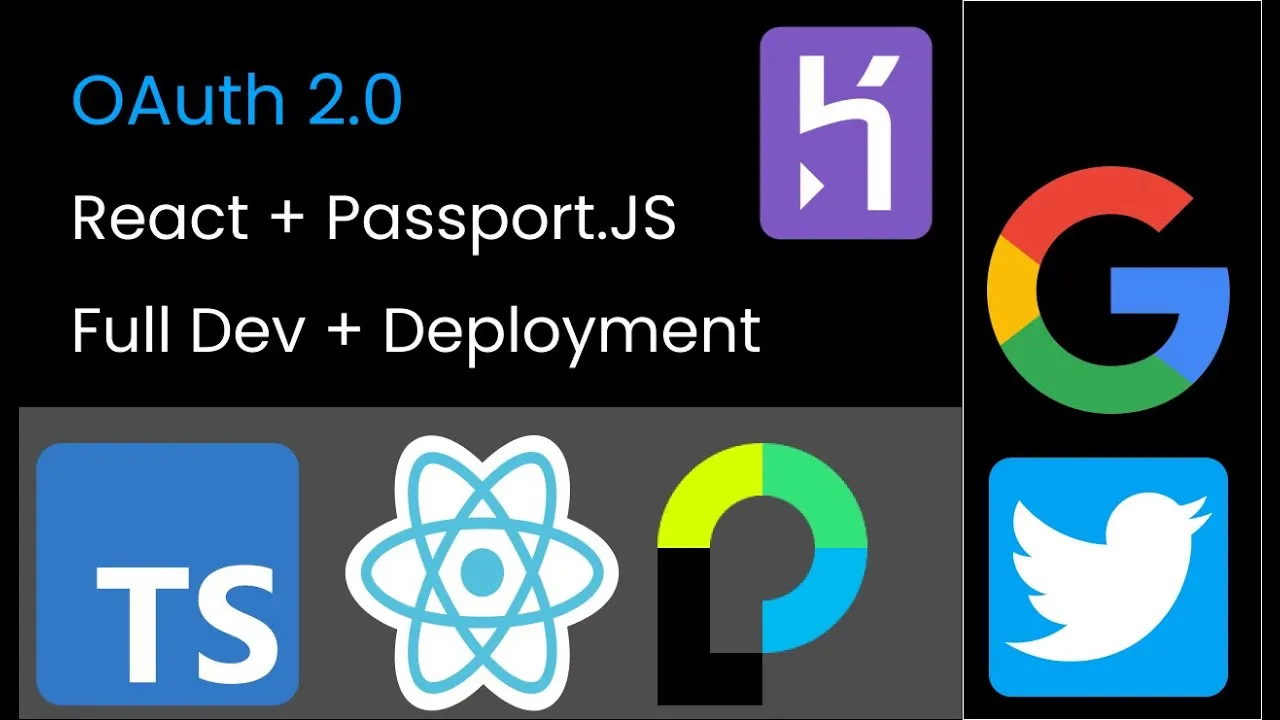 Building a OAuth2.0 Secure Application with React, Passport & Node.JS