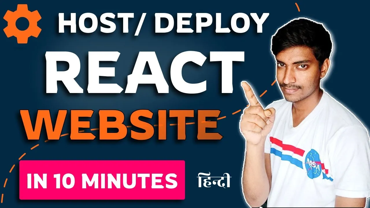 How to Host and Deploy React and Next Js Website (10 Minutes)