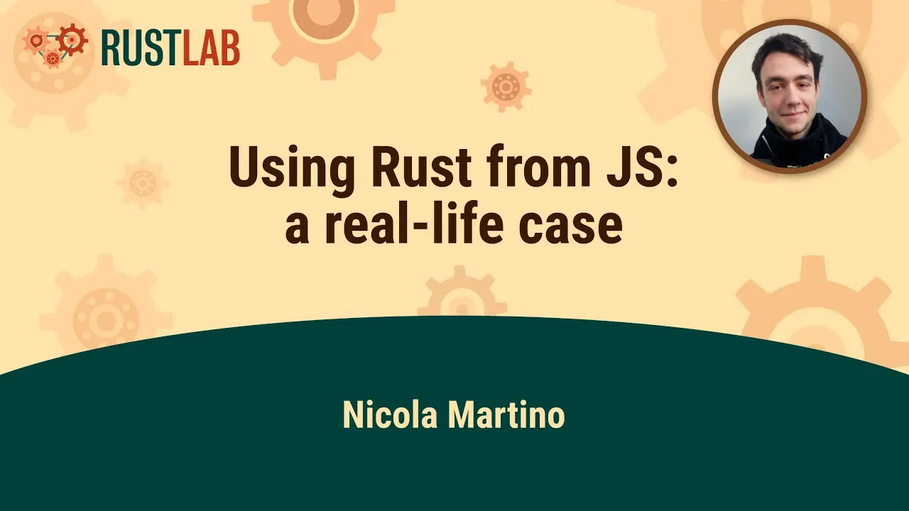 How to Using Rust from JS: a real-life case