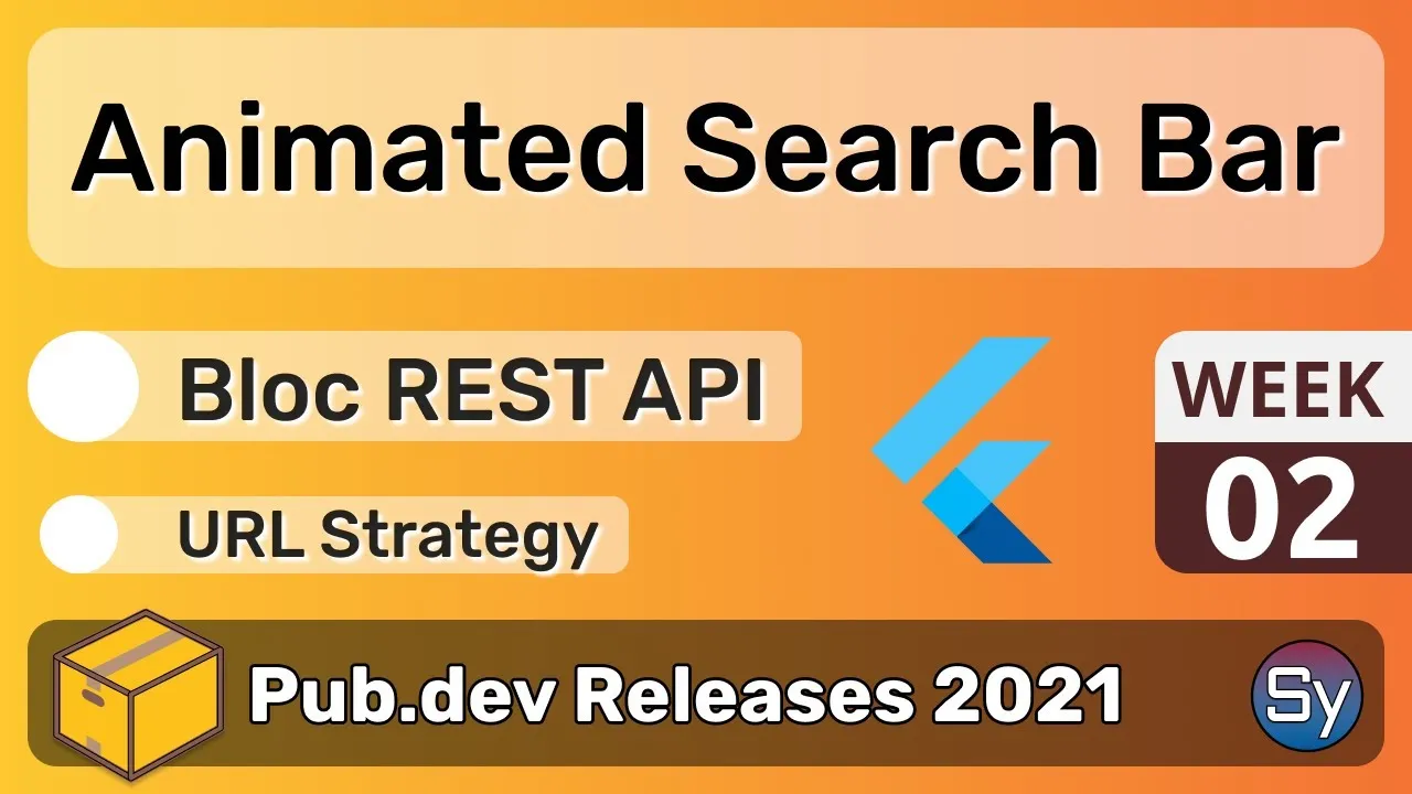 Animated Search Bar, Bloc REST API & Co. - Part 02