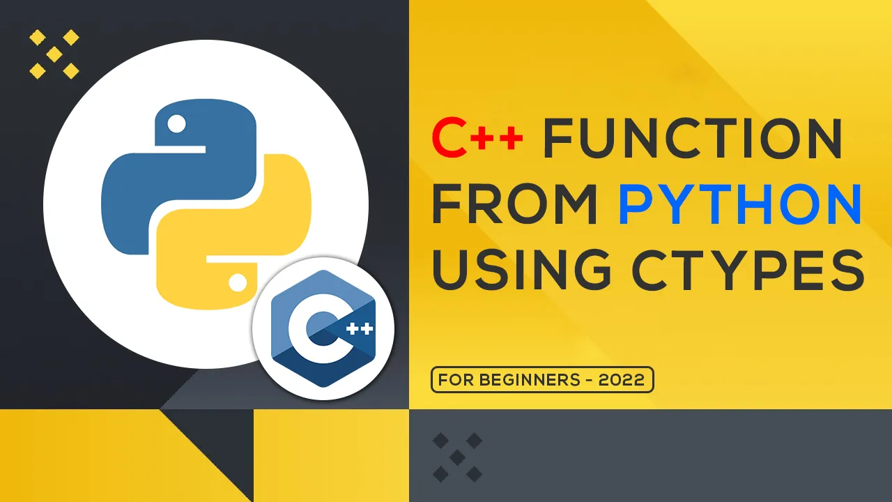 How To Call A C++ Function From Python using Ctypes