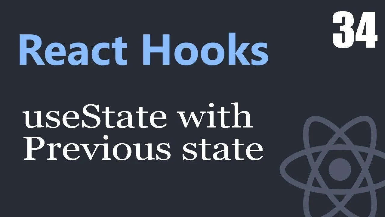 UseState with Previous State in React Hooks  🔥