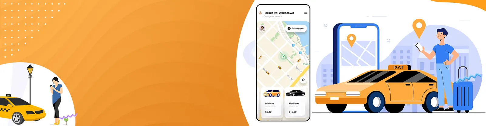 10 Best Taxi Apps for Ride -Hailing Business (Android & iOS)