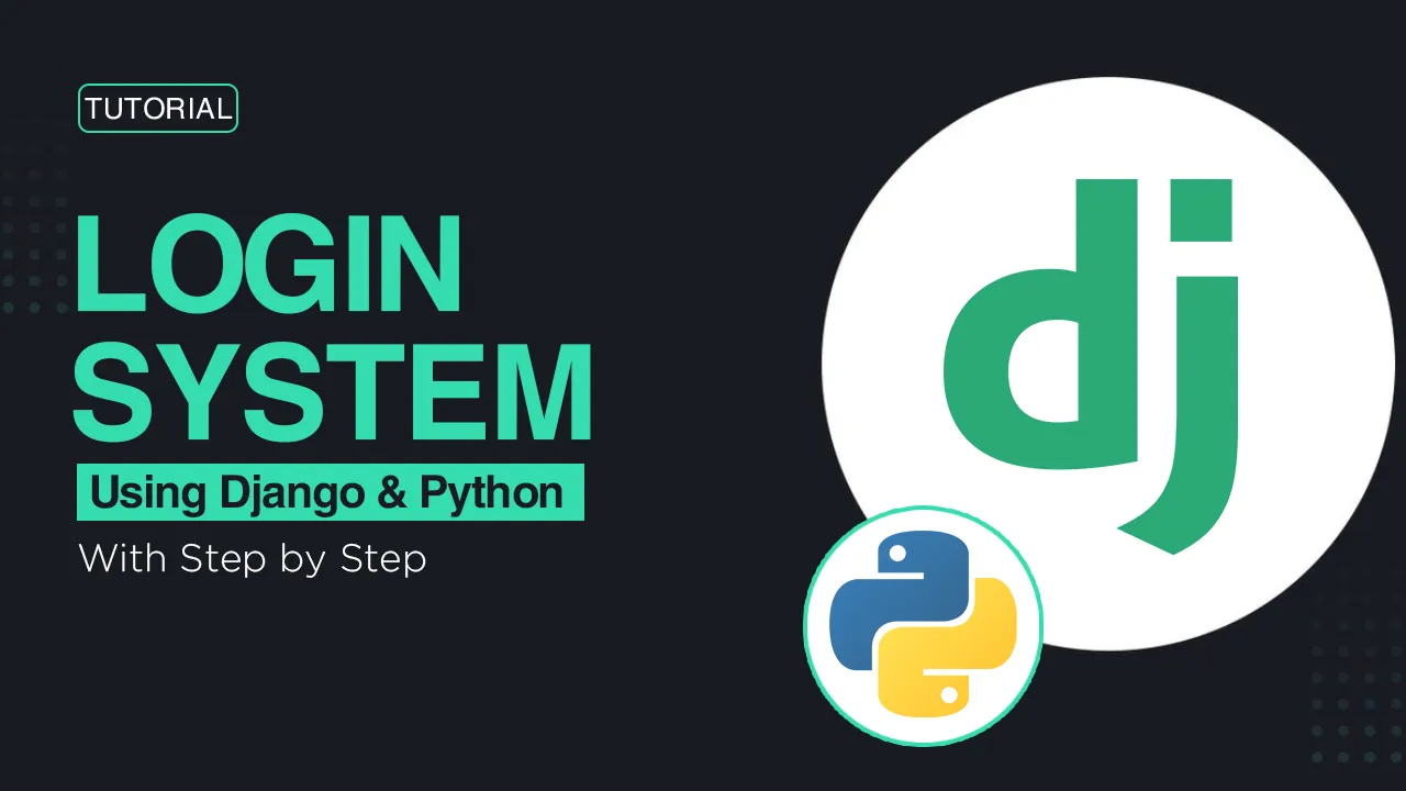 Simple Login System using Django and Python