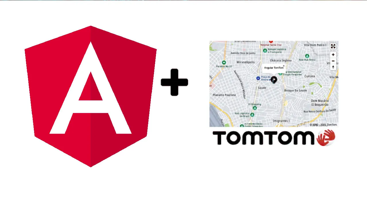 How to Add the Map Tomtom Component to an Angular Application