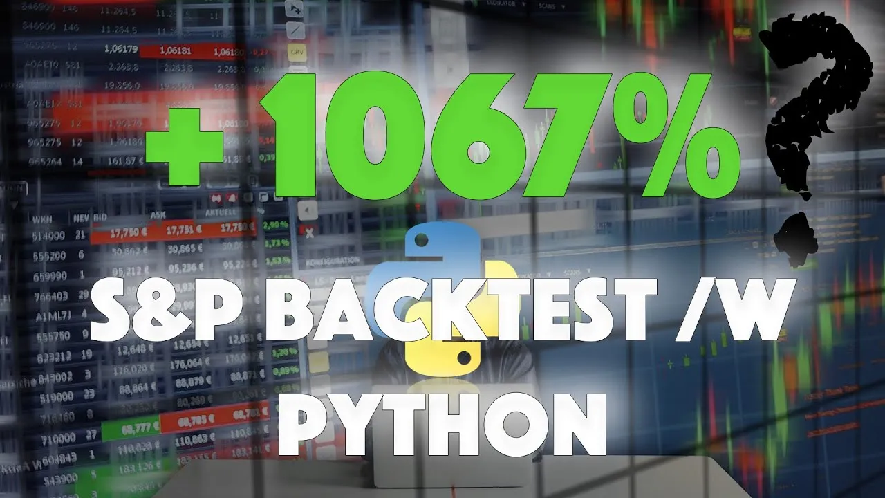 Backtesting Rayner Teos 1067% Trading Strategy in Python